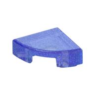 Tile Round 1 x 1 Quarter (Opal Trans-Purple)
