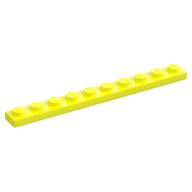 Plate 1 x 10 (Vibrant Yellow)
