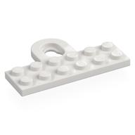 Plate Special 2 x 6 with Wall Mount Hook (White)