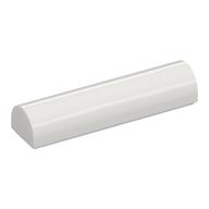 Brick Curved 1 x 4 x 2/3 Double, No Studs (White)