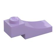 Brick Curved, 3 x 1 with 1/3 Inverted Cutout (Lavender)