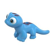 Animal, Salamander with Bright Light Blue Eyes, Lavender Spots Print (Medium Blue)