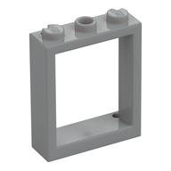 Window Frame 1 x 3 x 3 (Light Bluish Gray)