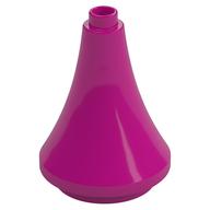 Duplo Building Roof Spire 3 x 3 x 3 (Magenta)