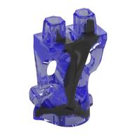 Lower Body with Ghost Marbled Black Pattern (Trans-Purple)