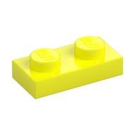 Plate 1 x 2 (Vibrant Yellow)