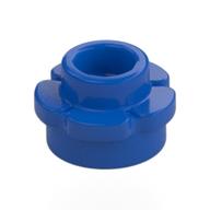 Plant, Flower, Plate Round 1 x 1 with 5 Petals (Blue)