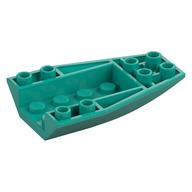 Brick Wedged, Curved Inverted 6 x 4 (Dark Turquoise)