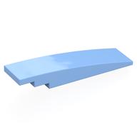 Brick Curved 8 x 2 No Studs (Bright Light Blue)