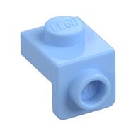 Bracket 1 x 1 - 1 x 1 (Bright Light Blue)
