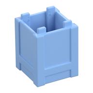 Container Box 2 x 2 x 2 - Top Opening (Bright Light Blue)