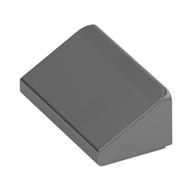 Brick Sloped 30° 1 x 2 x 2/3 (Metallic Silver)