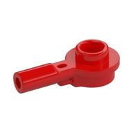 Plate Special Round 1 x 1 with Hollow Stud and Horizontal Bar 1L (Red)