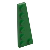 Wedge Plate 6 x 2 Right (Green)