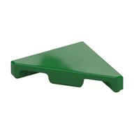 Tile 45° Cut 2 x 2 (Triangle) (Green)