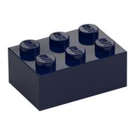 Brick 2 x 3 (Dark Blue)