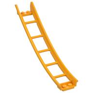 Vehicle Track, Roller Coaster Ramp Large Lower Part, 6 Bricks Elevation (Bright Light Orange)