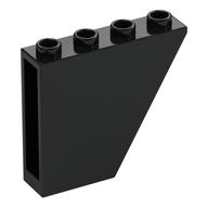 Brick Sloped Inverted 60° 1 x 4 x 3 (Black)
