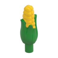 Plant, Corn on the Cob / Sweetcorn with Bright Yellow Corn Pattern (Bright Green)