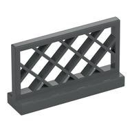 Fence Lattice 1 x 4 x 2 (Dark Bluish Gray)