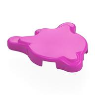 Tile Special, Splat with Rounded Sides (Dark Pink)