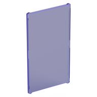 Glass for Window 1 x 4 x 6 (Trans-Purple)