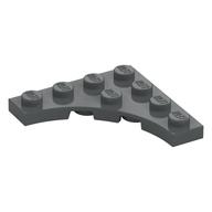 Plate Special 4 x 4 with 3 x 3 Quarter Round Cutout (Dark Bluish Gray)