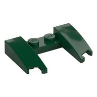 Brick Wedged, Curved 3 x 4 x 2/3 Cutout (Dark Green)