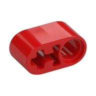 Technic Beam 1 x 2 Thick with Pin Hole and Axle Hole (Red)