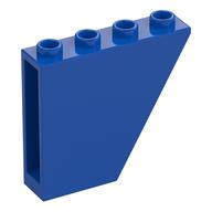 Brick Sloped Inverted 60° 1 x 4 x 3 (Blue)