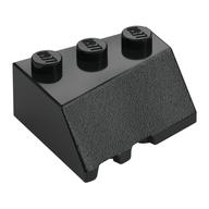Brick Wedged, Sloped 45° 3 x 3 Right (Black)