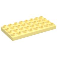 Duplo Plate 4 x 8 (Bright Light Yellow)