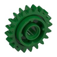 Technic Gear 20 Tooth with Clutch on Both Sides (Green)