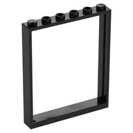 Door Frame 1 x 6 x 6 (Black)