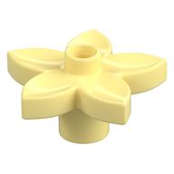Duplo Plant, Flower with 1 Top Stud (Bright Light Yellow)