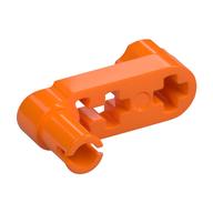 Technic Beam 3 x 0.5 Liftarm with Boss and Blocked, Squared Pin Hole (Orange)