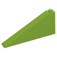 Brick Sloped 25° 1 x 8 x 3 (Lime)