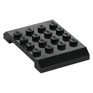 Brick Sloped 4 x 6 x 2/3 Double (Black)