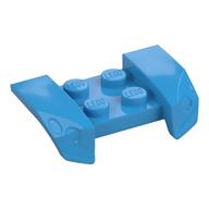 Mudguard 2 x 4 with Molded Headlights (Dark Azure)