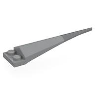 Plate Special 1 x 2 with Angular Extension and Flexible Light Bluish Gray Tip (Light Bluish Gray)