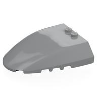 Windscreen 6 x 7 x 1 1/3 (Light Bluish Gray)