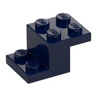 Bracket 3 x 2 x 1 1/3 with Bottom Stud Holder (Dark Blue)