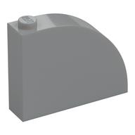 Brick Curved 1 x 4 x 2 2/3 (Light Bluish Gray)