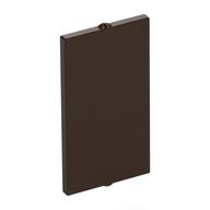 Glass for Window 1 x 2 x 3 Flat Front (Dark Brown)