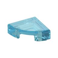 Tile Round 1 x 1 Quarter (Trans-Light Blue)