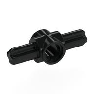 Technic Pin Connector Hub with 2 Axles (Black)