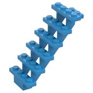 Stairs 7 x 4 x 6 Straight Open (Dark Azure)