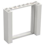 Door Frame Double 2 x 8 x 6 (White)