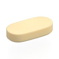 Tile Round 1 x 2 (Tan)