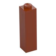 Brick 1 x 1 x 3 (Dark Orange)